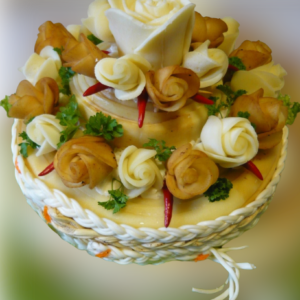 Syrová torta parenicová poschodová
