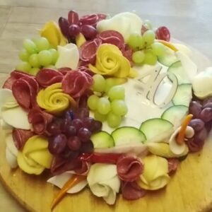 Slaná torta - kruhová