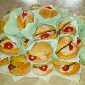 Obložené burgeríky